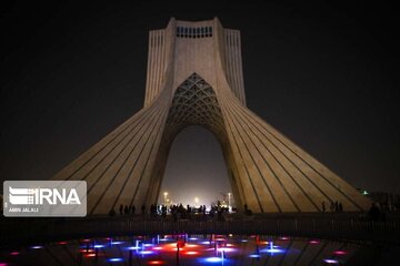 Tehran’s Iconic tower goes dark for 'Earth Hour'