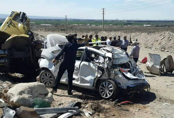 تصادف مرگبار ۴ دستگاه خودرو در جنوب تهران