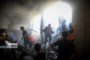دیر البلح پر صیہونی حملوں میں 22 فلسطینی شہید