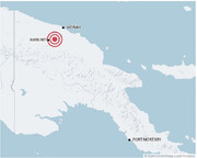 زلزله در «پاپوآ گینه‌نو» موجب تخریب افزون بر یکهزار خانه شد