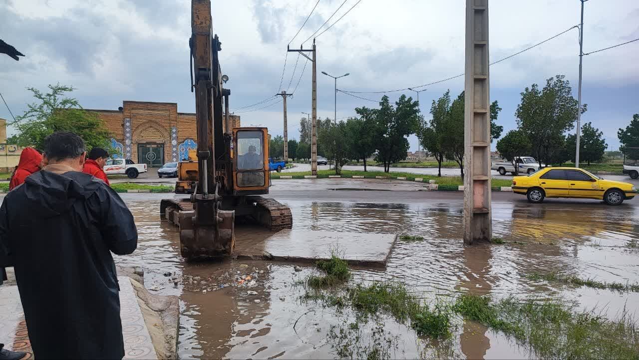 آب گرفتگی تمام نقاط دزفول برطرف شد