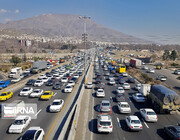 بیش از ۲۵ میلیون وسیله نقلیه در جاده‌های استان اصفهان تردد داشته است
