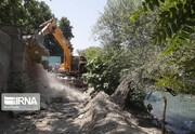 آزادسازی بیش از ۳۰ هکتار از حریم رودخانه‌های البرز