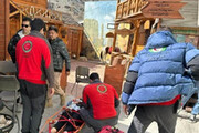 امدادرسانی هلال احمر شمیرانات به کوهنورد ۳۵ ساله در ارتفاعات دربند