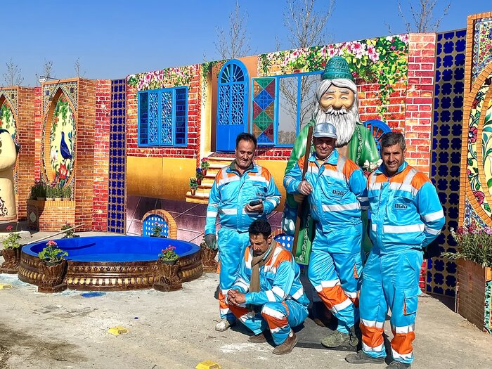 خلق آثار هنری ارزشمند برای جذب گردشگران نوروزی در مهرشهر کرج
