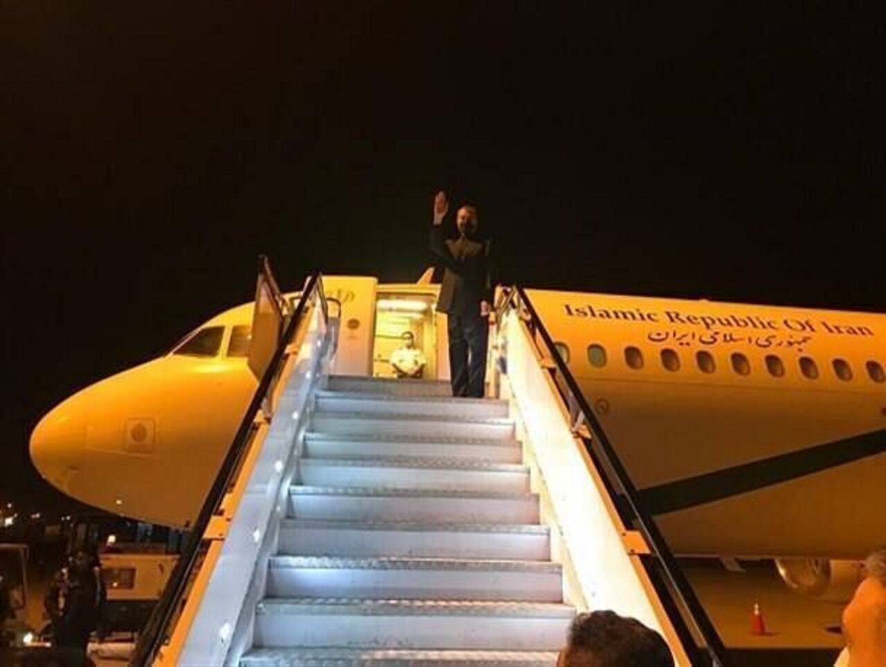 Amirabdollahian leaves Ashgabat for Tehran