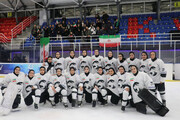 قهرمانی دختران هاکی روی یخ ایران در مسابقات آسیا و اقیانوسیه