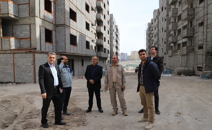 پیمانکار نهضت ملی مسکن در شهر جدید سهند خلع ید شد