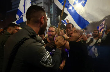 بازداشت ۱۴ معترض در تظاهرات ضد دولتی در تل‌آویو