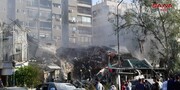 شهداء وجرحى جراء العدوان الصهيوني على مبنى القنصلية الإيرانية بدمشق