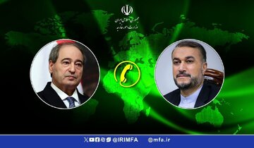 Les ministres des Affaires étrangères d'Iran et de Syrie s’entretiennent téléphoniquement