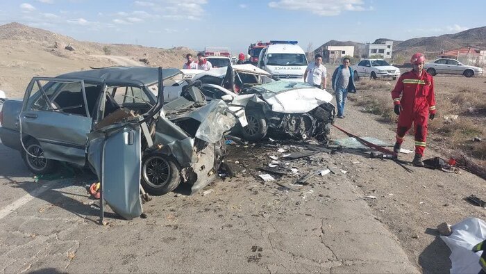 حادثه رانندگی در شمال سبزوار ۲ کشته داشت