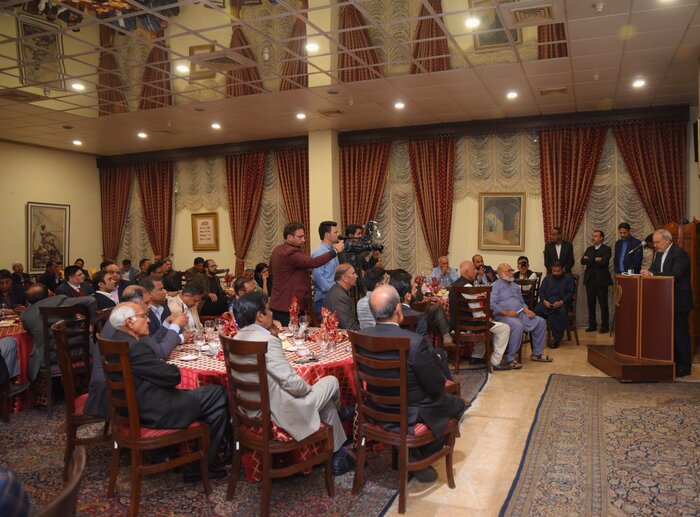 فلسطین و توسعه دیپلماسی همسایگی محور دورهمی رسانه‌های پاکستان در  سفارت ایران