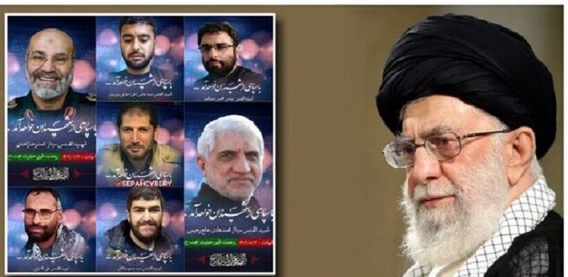 قائد الثورة الاسلامية : الكيان الصهيوني الخبيث سوف يندم على هذه الجريمة قائد الثورة الاسلامية : الكيان الصهيوني الخبيث سوف يندم على هذه الجريمة