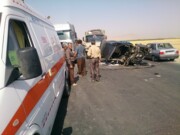 ۲ حادثه رانندگی در جنوب کرمان ۱۶ مصدوم برجا گذاشت