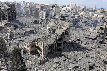 آنروا: ۶۲ درصد از خانه‌های غزه ویران شده است