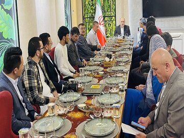 تشریح سیاست‌های اصولی ایران در قبال تحولات فلسطین در دیدار با اهالی رسانه ازبکستان 