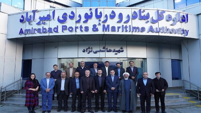 بازدید روس‌ها از بندر امیرآباد؛ آمادگی تجار خارجی برای سرمایه‌گذاری در مازندران
