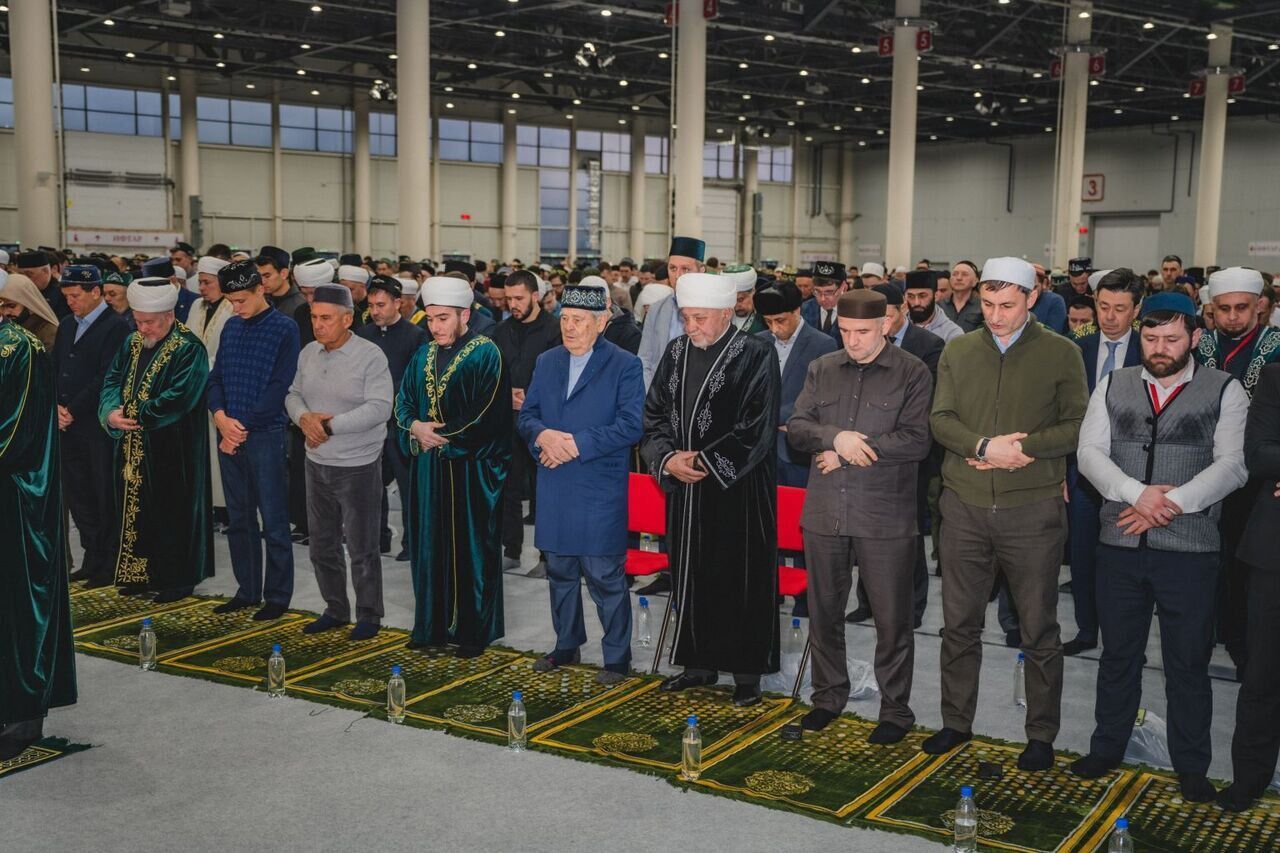 Rusiya müsəlmanlarının ən böyük iftar mərasimində Fələstin xalqı üçün dua olundu