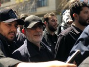 سردار قاآنی در راهپیمایی روز قدس تهران حضور یافت