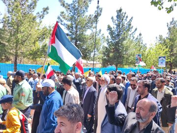 فیلم| جلوه‌های زیبای راهپیمایی روز قدس در کرمان