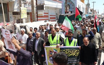 شادگانی‌ها یکصدا از مردم فلسطین حمایت کردند