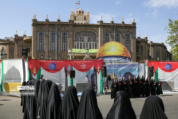 El pueblo de Tabriz sale a las calles en el Día Mundial de Al-Quds