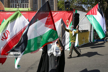 El pueblo de Tabriz sale a las calles en el Día Mundial de Al-Quds