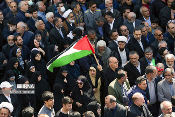 El pueblo de Tabriz sale a las calles en el Día Mundial de Al-Quds