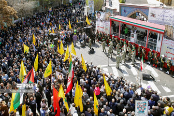 El pueblo de Tabriz sale a las calles en el Día Mundial de Al-Quds