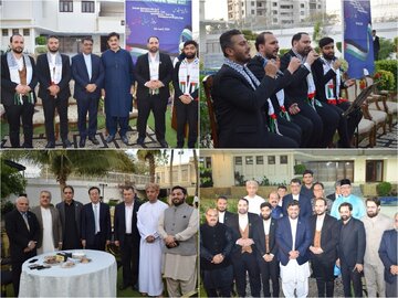 گردهمایی روز جهانی قدس با حضور مقامات ارشد دولت ایالتی در کراچی پاکستان برگزار شد