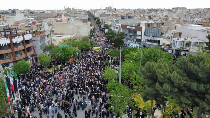 راهپیمایی حماسی روز جهانی قدس در قم آغاز شد/ حمایت مردم از آرمان فلسطین