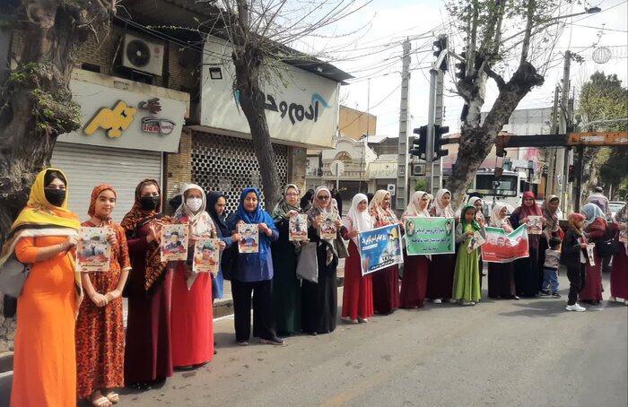 طنین آزادی قدس شریف در شرق گلستان