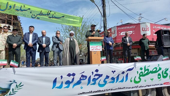 مردم ایران اسلامی در مبارزه با ظلم و استکبار استوارند