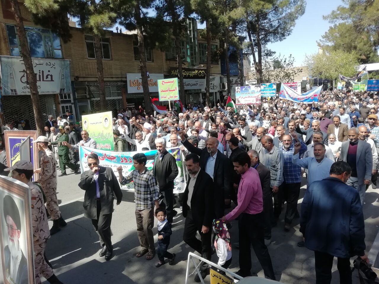 فیلم|راهپیمایی روز جهانی قدس در گناباد