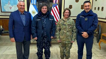 ساخت پایگاه دریایی مشترک؛ هم‌پیمانی آرژانتین و آمریکا برای مقابله با چین