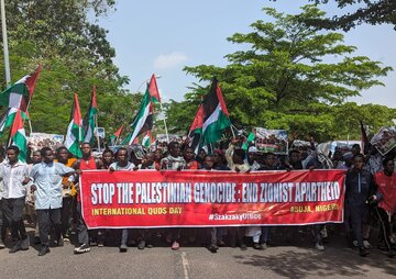 Journée de Qods au Nigeria : les manifestants défilent pour exiger la fin des massacres en Palestine