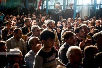 Ceremonia de despedida del mártir Mohamad Reza Zahedi