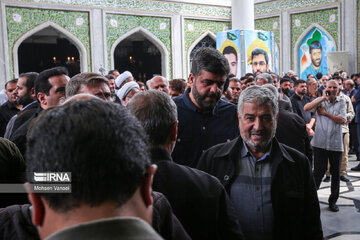 La ceremonia en honor a los mártires del ataque terrorista al Consulado de Irán en Siria