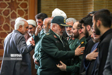 La cérémonie de commémoration des martyrs du consulat iranien à Damas