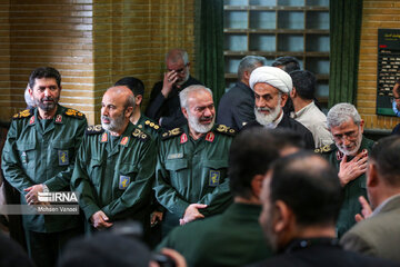La cérémonie de commémoration des martyrs du consulat iranien à Damas