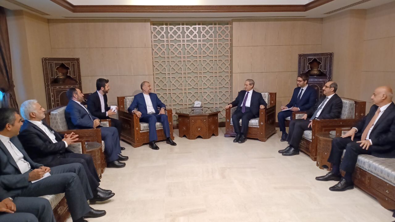 Les ministres des AE de l'Iran et de la Syrie se rencontrent à Damas