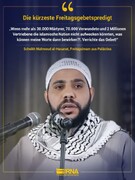 Die Predigt des palästinensischen Imams über die Missachtung der islamischen Welt