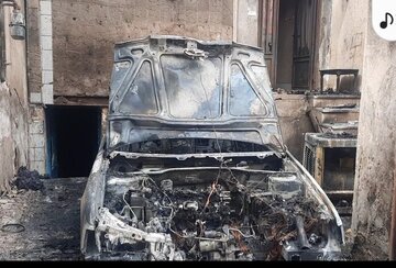 فیلم| آتش سوخت قاچاق بر پیکر منزل مسکونی در کرمان