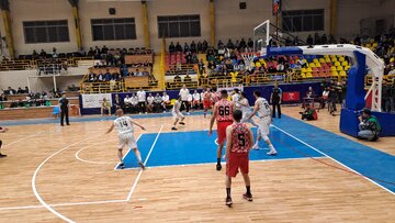 حواشی مسابقه بسکتبال شهرداری گرگان و لیموندیس فارس
