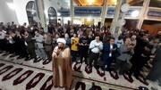 اقامه نماز عید سعید فطر در شهرستان قصرشیرین + فیلم