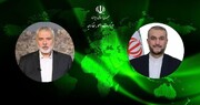 وزیر امور خارجه به رئیس دفتر سیاسی جنبش حماس تسلیت گفت