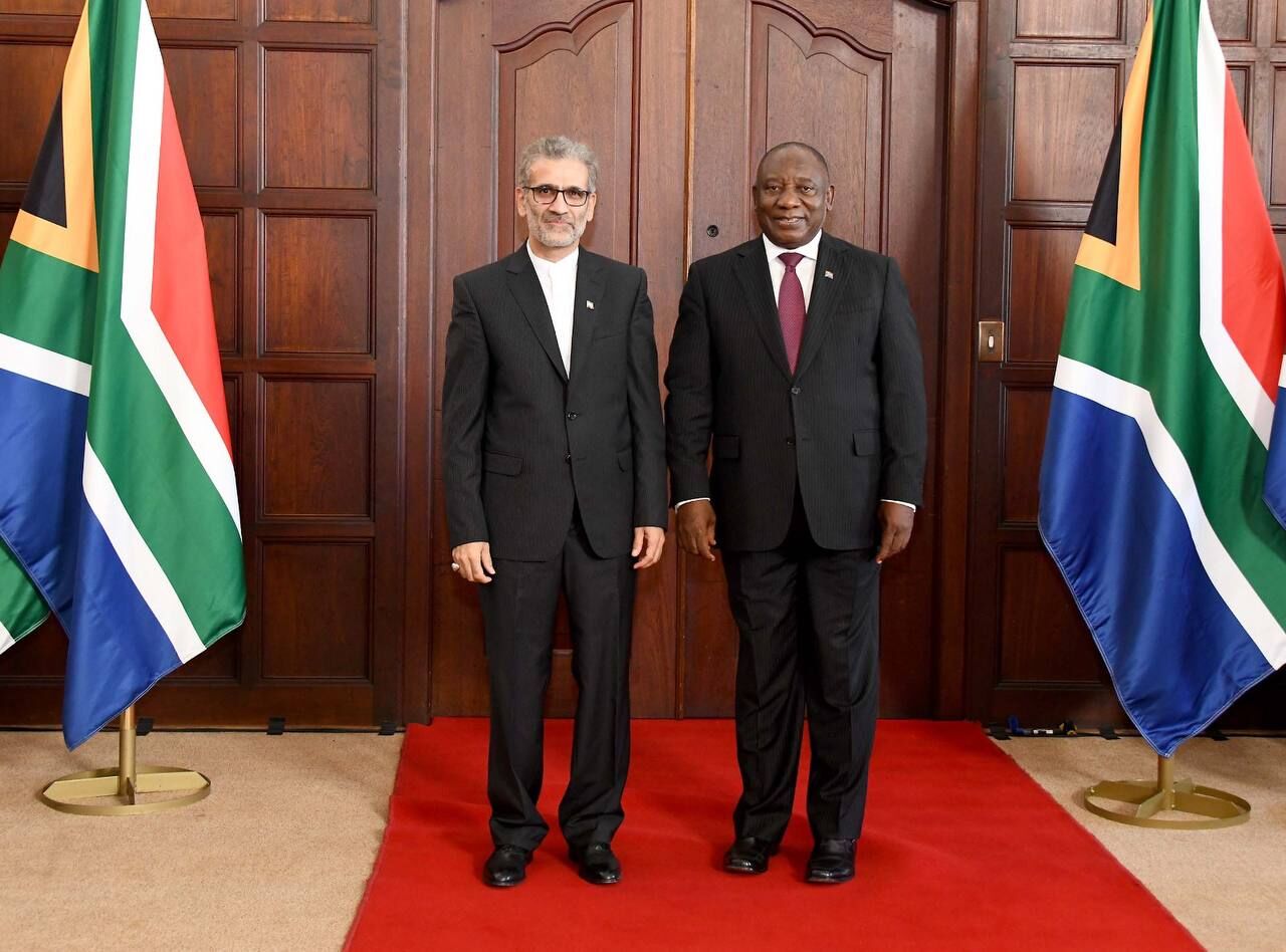 Iran envoy submits credentials to South African president