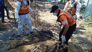 کشف اجساد ۱۳ نفر در خان یونس