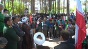 حمایت میبدی‌ها از پاسخ مقتدرانه سپاه به رژیم اشغالگر قدس